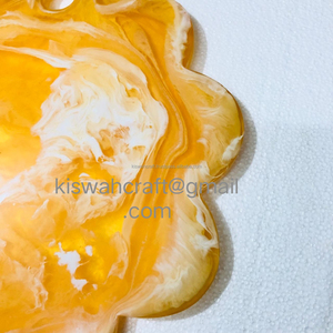 Planche à découper en résine époxy Nes Designer, couleur, taille et forme personnalisées pour la maison, l'hôtel, le restaurant, les accessoires de cuisine, la charcuterie - Product Image 6