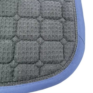 Almohadilla Acolchada para Silla de Montar a Caballo, Color Azul Marino, Tela de Microfibra, Fabricante de Equipos Ecuestres Advantage Impex - Product Image 5