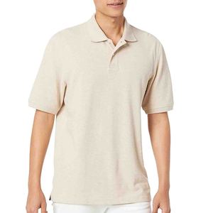 Polos de Manga Corta para Hombre, Tejidos y Bordados, con Logotipo Personalizado, Color Sólido, 100% Algodón, Polo de Golf - Product Image 3