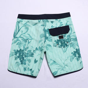 Wholesale Summer Beach Swim <b>Trunks</b> <b>Men's</b> Quick Dry Solid High Street Style Eco-Friendly Breathable Waterproof Beach Shorts - Product Image 3