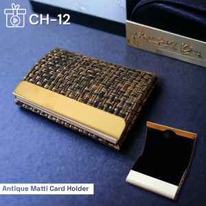 Porte-cartes de visite vertical en cuir PU de luxe pour femmes et hommes, étui multi-cartes, designs de logo personnalisés au meilleur prix - Product Image 2