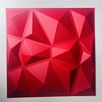 Panneau Mural 3D en PVC Blanc Diamant Moderne Géométrique Effet Marbre Imperméable Décoratif pour Enfants, Tailles 30x30 et 50x50