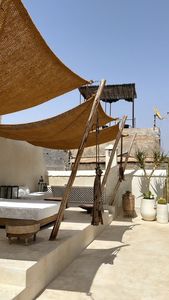 Eco Friendly Coconut Coir Shade Sail Natural Garden Sun Shade Patio Sun Shade - Product Image 5