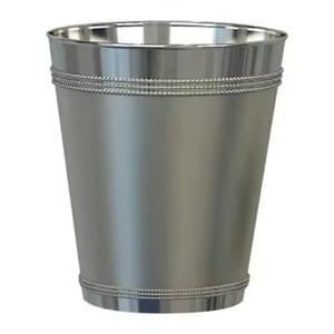 Contenedor de Basura Metálico de Lujo Moderno, Ecológico y Duradero, con Forma Elegante para Sala de Estar, Dormitorio, Cocina, Uso Interior/Exterior - Product Image 1