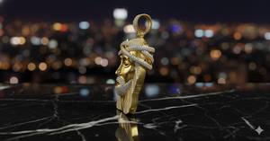 Hip Hop Religious Jesus Diamond <b>Pendants</b> Charms Necklaces Men Women Wholesale 10k <b>Solid</b> <b>Gold</b> Lab Grown Diamonds - Product Image 6