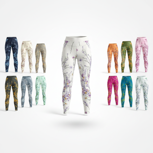 2026 <b>Women</b> High Waist Yoga <b>Leggings</b> Custom Design Printed Fitness Gym Workout Stretch Pants Soft Running Training Wear <b>Leggings</b> - Product Image 1