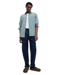 Men’s Cotton Rich <b>Seersucker</b> Casual <b>Shirt</b> – Lightweight Textured Summer Button Down Full Sleeve Comfort Fit <b>Shirt</b> - Product Image 2