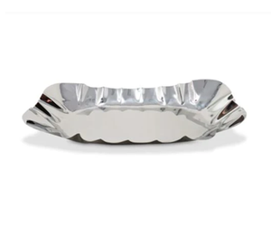 Finest Quality Silver Plated Stainless Steel Serving <b>Tray</b> Eco-Friendly Household Snacks Dessert Serving & <b>Storage</b> <b>Tray</b> - Product Image 1