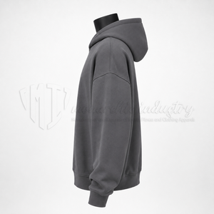 Sweat-shirts à capuche en molleton premium, coupe classique, 350 g, 20 couleurs, sans cordon, avec poche, uni, hiver, 100 % coton, unisexe - Product Image 4