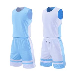 Wholesale Supplier New Design Sportswear Basket Ball Jersey Short Set Reversible Basketball Uniform With Customized Pattern - Product Image 1