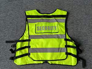 PLAYER'S POINT High Visibility Reflective Safety <b>Vest</b> Unisex Polyester Workwear Multiple Colors Zipper Closure CE Certified - Product Image 2