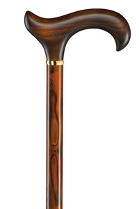 Bastón de madera marrón de alta calidad, decoración para el hogar, plegable, hecho a mano, diseño Art Deco, para personas mayores, senderismo - Product Image 2