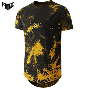 Chemises pour hommes à manches courtes, col rond, en coton 250 GSM, couleur unie ou imprimées, personnalisables, vente en gros, fabricant et fournisseur OEM - Product Image 1