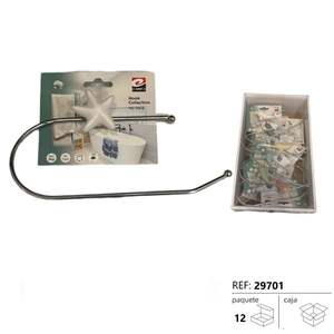 Ganchos para Bata de Baño, Ganchos de Pared de Acero Inoxidable Pulido, Diseño Moderno, Fácil Instalación - Product Image 3