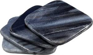 Standard Design <b>Marble</b> Round Eco-Friendly Modern Luxury <b>Coaster</b> Supplier Mats and Pads Set for Sales - Product Image 2