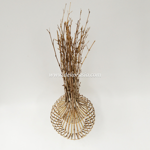 Bawang Floor <b>Lamp</b> Natural Bamboo Standing <b>Lamp</b> Decorative for Living Room Bedroom Hotel Interior Decor - Product Image 3