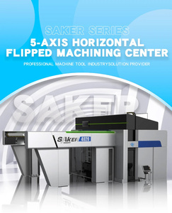 Système d'automatisation avancé de centre CNC horizontal 5 axes <span class=keywords><strong>SAKER</strong></span> 3014 de précision intelligente - Product Image 4