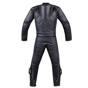 Traje de Motociclismo de Cuero para Hombre, Manga Larga, Color Negro y Gris, Impermeable, para Todas las Estaciones, Personalizado G - Product Image 2