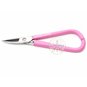 Metal Cutting Shears Spring Action Snips Stainless Steel Precision Cutter Customized Color Handle LUMINEX IMPEX - Product Image 2