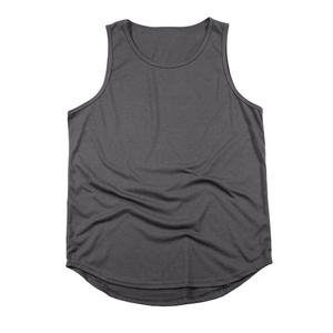 Débardeur d'été pour homme, coupe classique, uni, respirant, séchage rapide, maille, fermeture à enfiler, 100% polyester, disponible à prix avantageux - Product Image 1