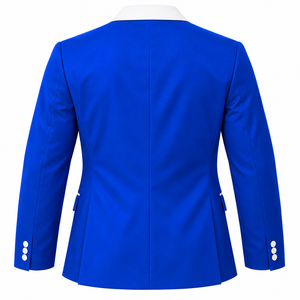 Phi Beta Sigma <b>Royal</b> <b>Blue</b> Blazer for <b>Men</b> Premium Embroidered Greek Fraternity Formal Suit <b>Jacket</b> College Ceremony Event Coat - Product Image 4