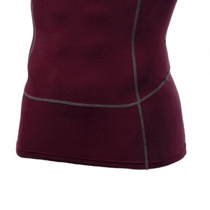 T-shirt de compression à manches longues pour homme, bordeaux, séchage rapide, respirant, 220g, sous-vêtement de sport moulant pour la gym et l'entraînement - Product Image 5