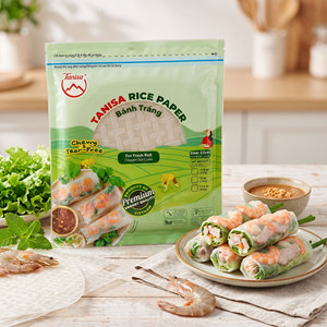 Papel de Arroz Vietnamita para Rollitos Frescos – Sin Intermediarios, FSSC, HALAL, ISO, HACCP, Estándar Internacional - Product Image 1