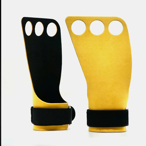 Supports de jambe réglables en néoprène pour l'exercice avec design respirant et ajustement sécurisé, protection des mains antidérapante en caoutchouc pour la gym - Product Image 4