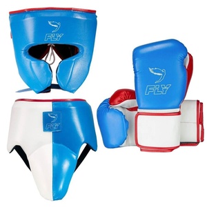 RTS Wholesale Price High Quality FLY Boxing Set With Pure Cowhide Leather Professional Fighting <b>Training</b> & Sparring Set AS-SP-06 - Product Image 6