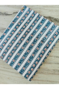 Pure Cotton Fabric with Indian Hand Block Print Floral Design for Home Decor Women's <b>Dress</b> Making Available Bulk Order Supplier - Product Image 3