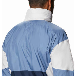 Veste de pluie d'hiver pour homme, coupe-vent imperméable en toile, avec capuche, pour la randonnée en extérieur, vente en gros personnalisée OEM - Product Image 5