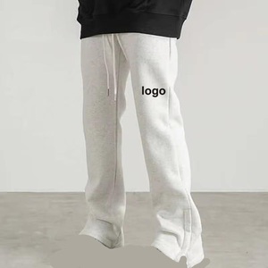 Pantalon de survêtement unisexe 2026 de qualité supérieure pour homme, anti-rides, léger, en polyester/coton, taille mi-haute avec cordon de serrage - Product Image 3