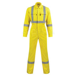 Vente en gros de vêtements de sécurité pour travailleurs de la construction veste ignifuge en nylon respirant pantalon vêtements de travail imperméables au feu - Product Image 4