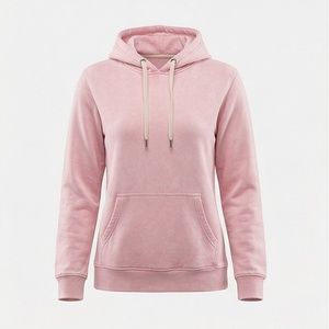 Sudadera con capucha extragrande para mujer, con cremallera completa, estampado digital frontal personalizado, efecto desgastado por el sol, forro polar, lavado ácido y anti-bolitas, ideal para invierno. - Product Image 1
