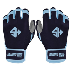 Wholesale Plain Baseball Batting Gloves Heavy Duty Cabretta Leather Custom Branding Screen Print Softball Gloves Bulk - Product Image 1