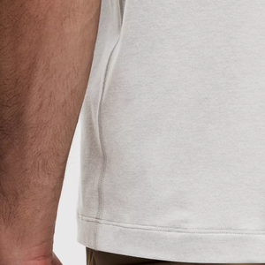 เสื้อยืดผู้ชาย พิมพ์ลายตามสั่ง ด้านหน้าทรงโอเวอร์ไซส์ ไหล่ตก คอริบ คอกลม ผ้าเปล่าคุณภาพหรู 100% โพลีเอสเตอร์ ป้องกันขนร่วง - Product Image 5