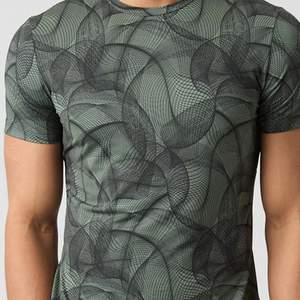 Nouvelle conception, impression numérique, sublimation intégrale, ensemble t-shirt et short en polyester, vêtements décontractés d'été, t-shirt et short ringer - Product Image 5