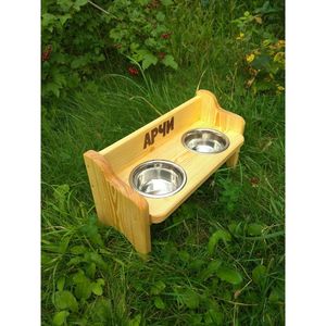 Comedero Ecológico de Madera para Perros, Producto Promocional para el Cuidado de Mascotas Conscientes del Medio Ambiente - Product Image 6