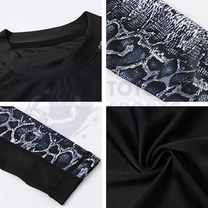 ซัพพลายเออร์ที่ดีที่สุด ผู้ขายยอดนิยม เสื้อผ้ากีฬาฟิตเนสระบายอากาศได้ดี ทรงเข้ารูป สวมใส่สบาย เหมาะสำหรับการฝึกซ้อมอย่างมืออาชีพ น้ำหนักเบา เสื้อรัดกล้ามเนื้อสำหรับผู้ชายสำหรับออกกำลังกายในยิม - Product Image 5