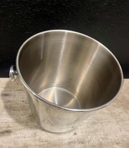 Simple Silver Stainless Steel Ice <b>Bucket</b> Perfect for Home Bars Party Events Drinks Chilling Wine <b>Beer</b> And Elegant Bar Accessory - Product Image 3