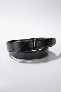 Cinturones de Cuero Genuino para Hombre, Cinturón Formal con Hebilla Automática de Aleación, Suministro del Fabricante, Venta al Por Mayor - Product Image 2