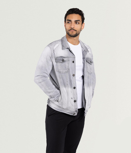 Chaqueta vaquera nueva para hombre en oferta, abrigo informal con botones para otoño, chaqueta vaquera extragrande para hombre a precio económico - Product Image 3