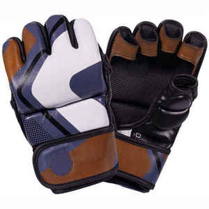 Guantes Ligeros para Entrenamiento de MMA, Diseño Único, Paneles Múltiples, Guantes para Artes Marciales, Servicio OEM/ODM Aceptable, Guantes de Medio Dedo - Product Image 2