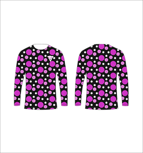 T-shirt à manches longues pour homme, noir, magenta, violet, camouflage, motif octogonal géométrique, col rond, tee-shirt décontracté, streetwear, hauts de sport - Product Image 1