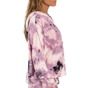 Sudadera con Capucha Tie Dye para Mujer, de Alta Calidad, Estética Premium, Cálida y Acogedora, con Costuras Elegantes y una Hermosa Selección de Colores - Product Image 2