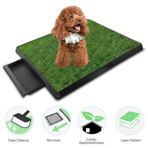 Alfombra de Césped Artificial para Entrenamiento de Orinal para Perros, Tapete Sanitario para Gatos, Bandeja de Césped para Entrenamiento de Orinal para Cachorros - Product Image 3