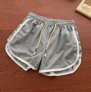 Shorts casuales de verano para hombre y mujer, shorts rectos holgados, elegantes, delgados, transpirables, de pierna ancha, para gimnasio, yoga. - Product Image 4