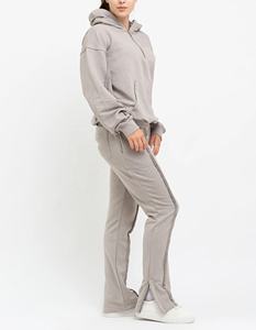 Conjunto Deportivo Personalizado para Mujer, Otoño 2026, Talla XL, Informal, de Felpa, con Cierre de Cremallera de un Cuarto, Ropa para Dama - Product Image 3