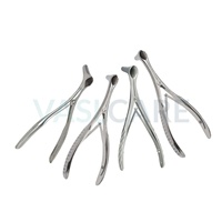 Viena Set 6 Instrumentos quirúrgicos ENT básicos veterinarios Kit nasal Killian Instrumento de espéculo veterinario Instrumento veterinario