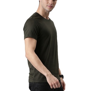 Camiseta de Manga Corta para Hombre, Cuello Redondo, 100% Algodón, Corte Regular, Diseño Liso, Secado Rápido y Transpirable, Nueva Llegada de Stonefield Manufacturing - Product Image 1